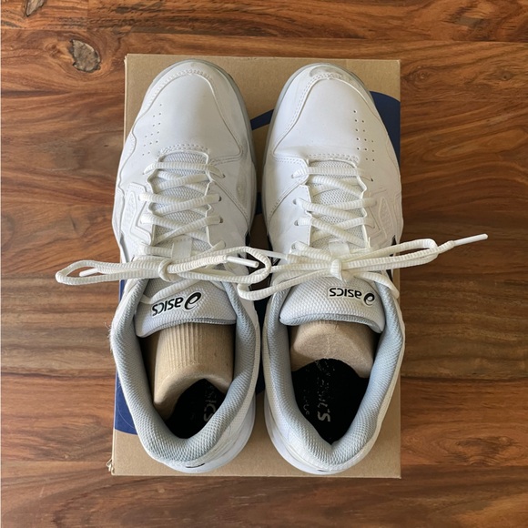 Asics Gel-Dedicate 7 White/Black Tennis Shoes | Men’s Size 9.5 - Picture 4 of 12